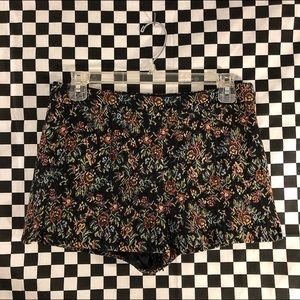 floral print forever 21 high waisted shorts